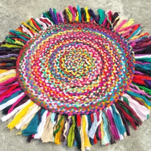 Handmade Cotton Chindi Rug – Reversible, Colorful & Eco-Friendly | Sonia Collections™