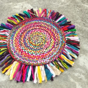 Handmade Cotton Chindi Rug – Reversible, Colorful & Eco-Friendly | Sonia Collections™