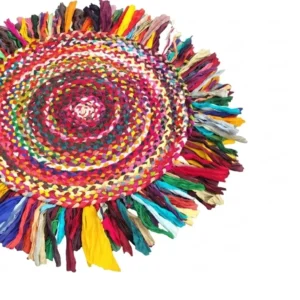 Handmade Cotton Chindi Rug – Reversible, Colorful & Eco-Friendly | Sonia Collections™