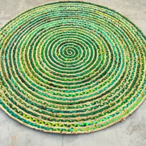 Handmade Multicolor Jute Rug – Eco‑Friendly & Export Ready | Sonia Collections™