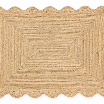 Boho Farmhouse Braided Eco-Friendly Floor Carpet