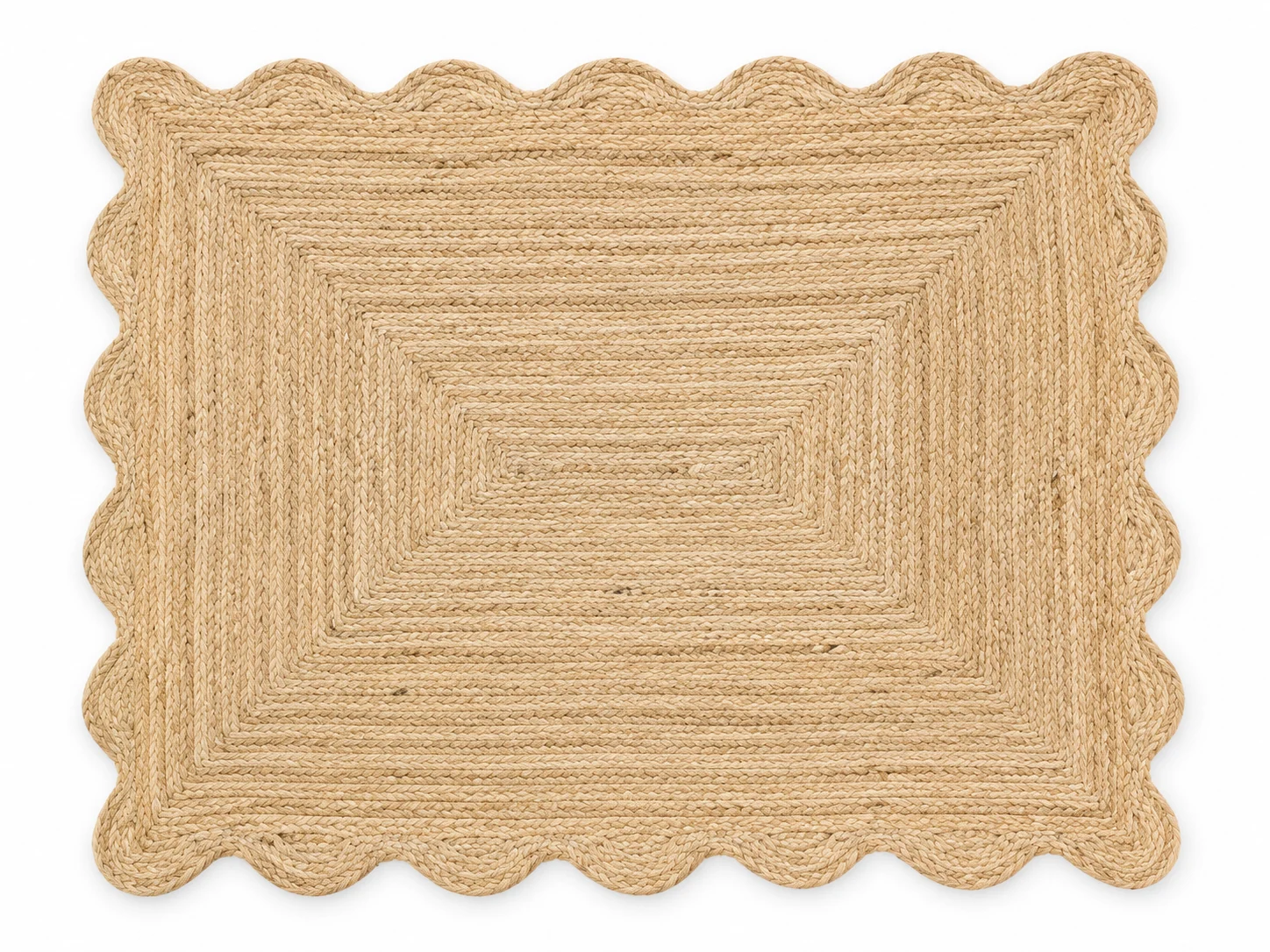 Boho Farmhouse Braided Eco-Friendly Floor Carpet