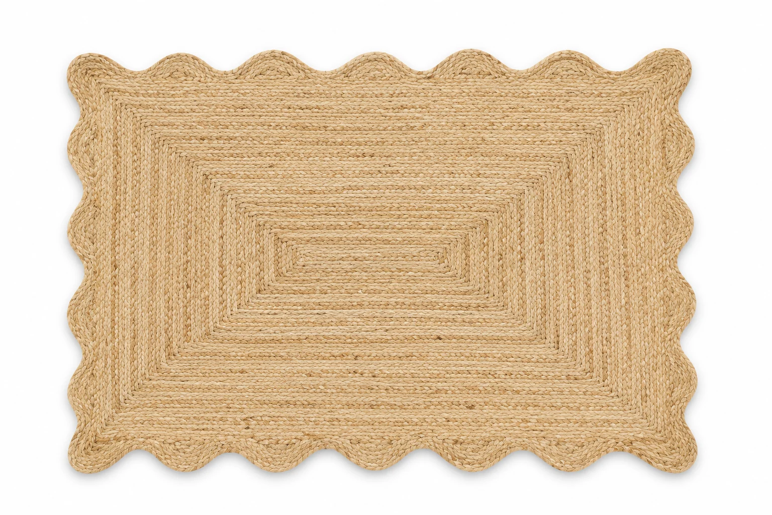 Boho Farmhouse Braided Eco-Friendly Floor Carpet