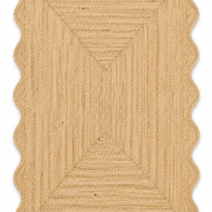 Boho Farmhouse Braided Eco-Friendly Floor Carpet