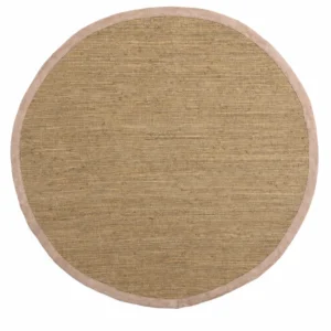 Chindi Cotton Round Rug – Handmade Woven Boho Area Rug for Home